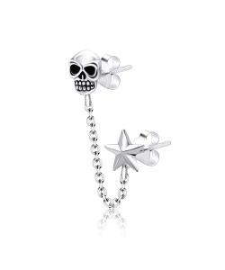 Stud Chain Skull and Star STC-85